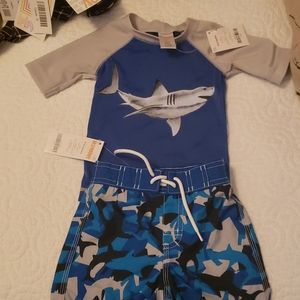 NWT Gymboree Baby swim set 6-12 months